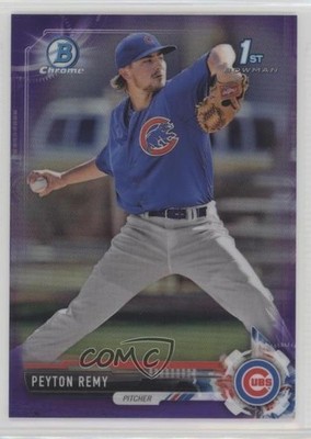 2017 Bowman Draft Chrome Purple Refractor 20/250 Peyton Remy #BDC-113 5un