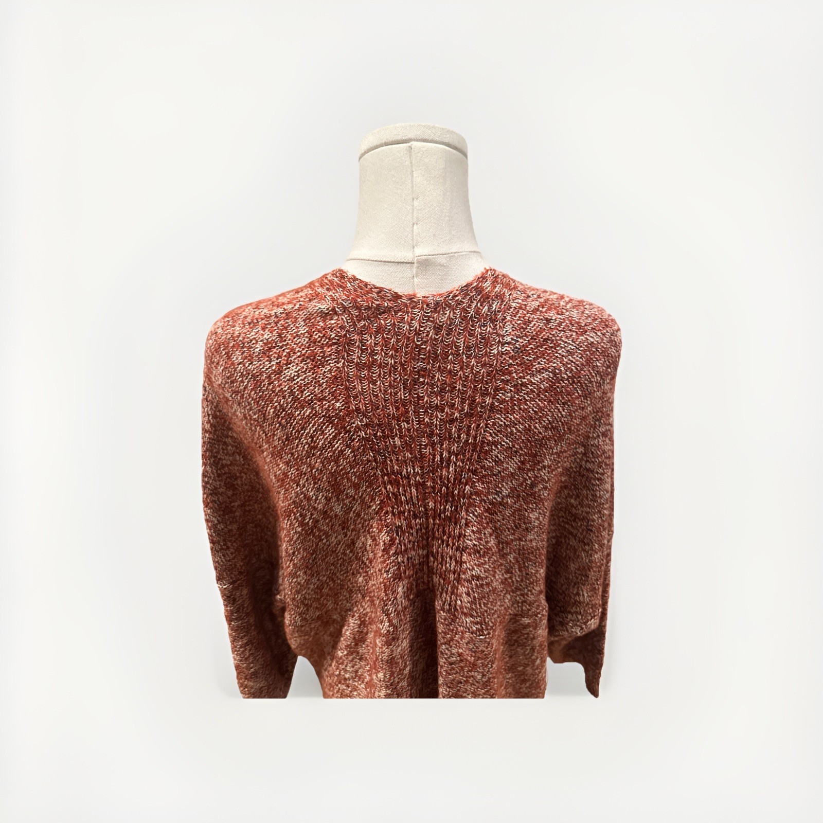 Universal Thread Women's Rust Heathered Open Fron… - image 8