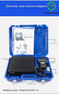 High Precision Refrigerant Weighing Load Refrigerant Electronic Scale