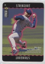 1996 Upper Deck Collector's Choice You Make the Play Hideo Nomo (Strikeout) 1m8