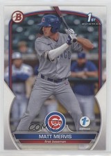 2023 Bowman 1st Edition Matt Mervis #BPPF-74 uk2