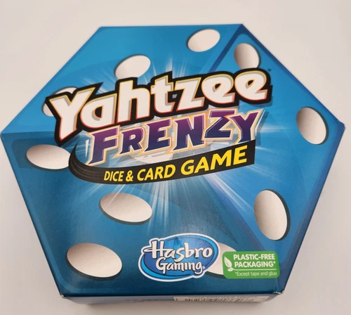 Hasbro Gaming Yahtzee Frenzy Dice & Card Game - Ages 8+