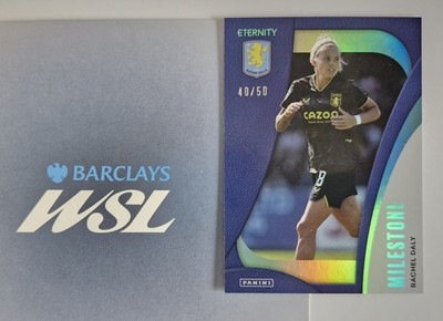 Panini Eternity WSL 25/26 Rachel Daly Milestone 40/50 Aston Villa 