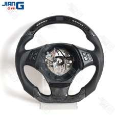 Carbon Fiber Perforated Leather Steering Wheel Fit Bmw 318i 320i 323i 2005-2012