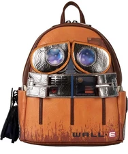 Loungefly Disney Pixar Wall-E Lenticular Mini Backpack with Boot Coin Purse Bag