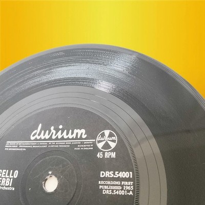 Marcello Minerbi - Zorba's Dance / L'Isola Del Sole 7'' 1965 Durium DRS54001 EX