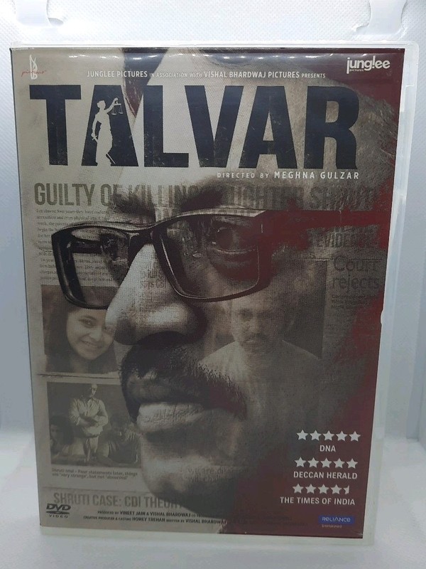 Talvar (DVD, 2015) Irrfan Kahn, Neeraj Kabi - Bollywood - Reliance Entertainment