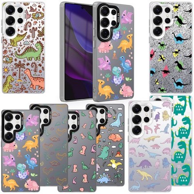 Dinosaur Series Phone Case Laser Cover For Samsung S25 Ultra S24 S23 FE S22 S26+
