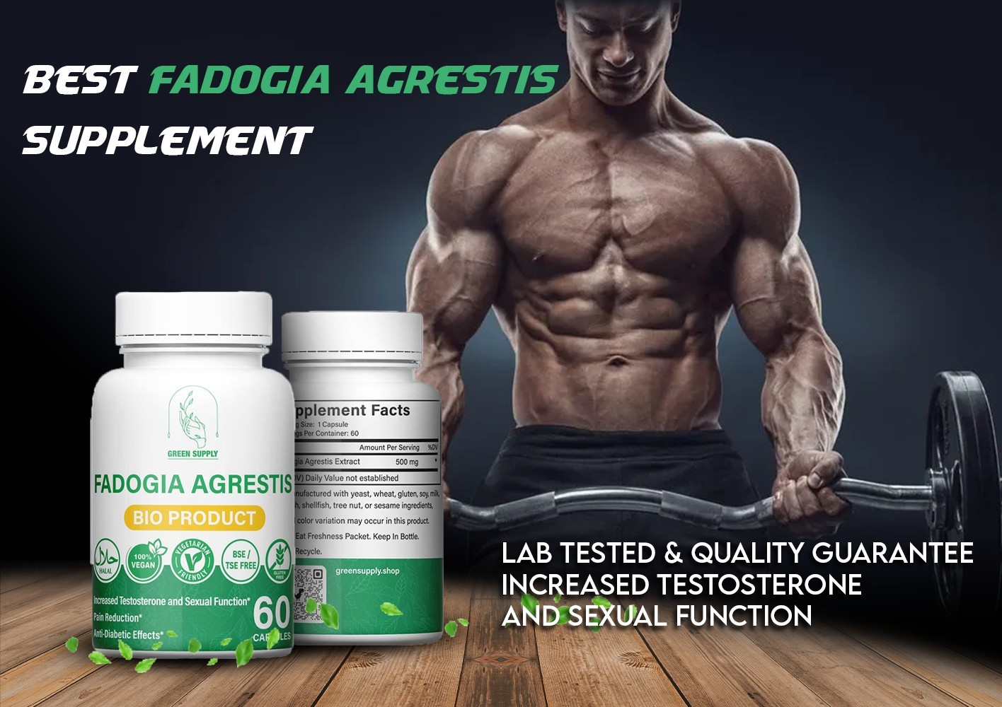 Fadogia extrait naturel 500mg pour retrouver l'énergie au quotidien