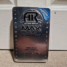 Playstation 2 - Action Replay MAX+ Metal Edition With USB Stick Inc.