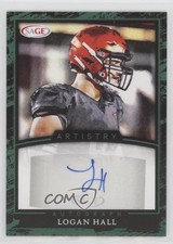 2022 SAGE Artistry Auto Green Logan Hall #A-LH Auto 2b2