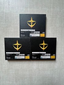 Sega Saturn Mobile Suit Gundam Side Story Trilogy 3 Piece Set SS #51f6a7