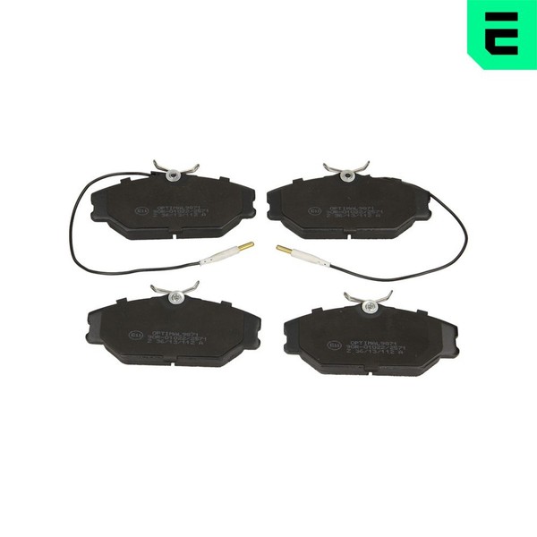 Bremsbelagsatz Scheibenbremse Optimal BP-09871 FüR 25 Alpine Renault JA0 Laguna-image