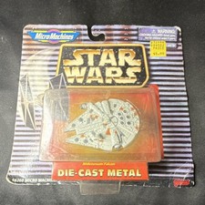 Galoob Micro Machines Star Wars Millennium Falcon Die-Cast Metal Space Ship 1997