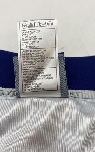 Reebok Mens White Blue Minnesota Vikings NFL #12 Percy Harvin Jersey Size 54 - Picture 5 of 6