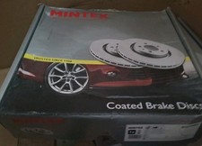 Image of Front Brake Disc Single L/R Fits ALPINA BMW Mintex MDC1486C