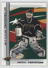 2000-01 ITG Be A Player Memorabilia Manny Fernandez #119 0a4