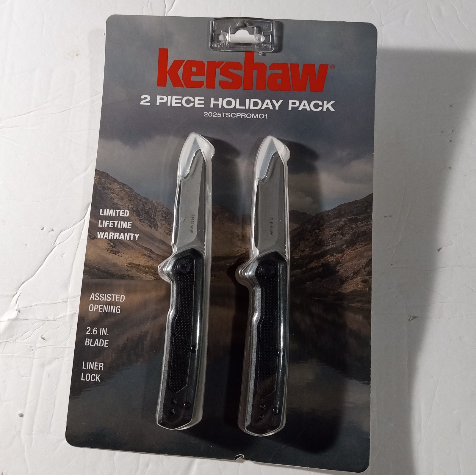 Holiday Pack Assisted Opening Liner Lock 2.6" Blade