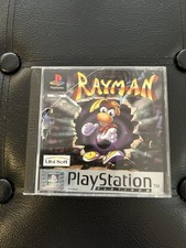 Rayman PS1 PlayStation 1 Cracked Case