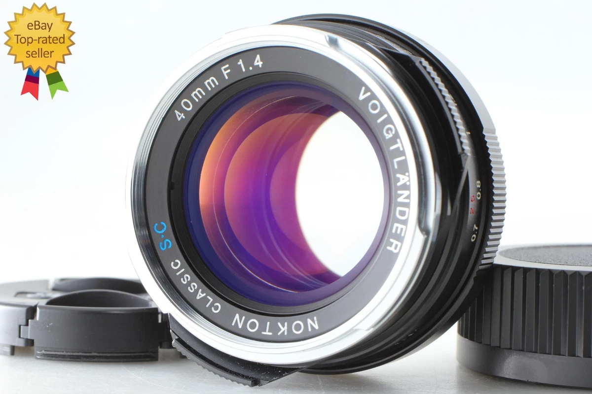 Voigtländer f/1.4 Lenses 40mm Focal for sale - eBay