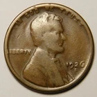 1926 S Lincoln Wheat Cent Penny G-VG   "Actual Coin Pictured"