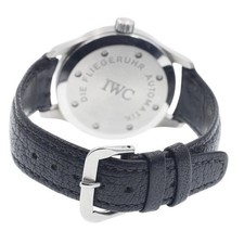 IWC SCHAFFHAUSEN PILOT WATCH MARK 12 IW324102 36mm SS Black Dial Date #C126 2