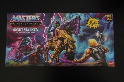 2024 MATTEL CREATIONS ORIGINS MASTERS OF THE UNIVERSE NIGHT STALKER FIGURE