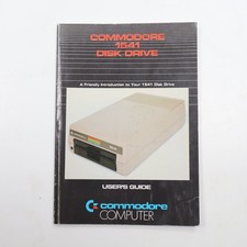 Commodore 1541 Disk Drive User's Guide 1982 Vintage Manual Computer