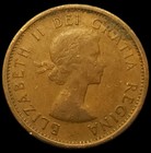 1957 Canadian copper One Cent — photo 1