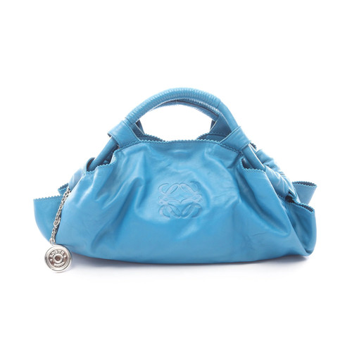 Loewe Handbag Blue Leather #RCB5944