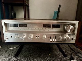 Vintage Pioneer hifi Receiver Holz Modell SX 880 1. Hand. Gebraucht Super