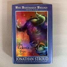 The Golem's Eye by Jonathan Stroud (2004, Hardcover, DJ) First Edition Fantasy