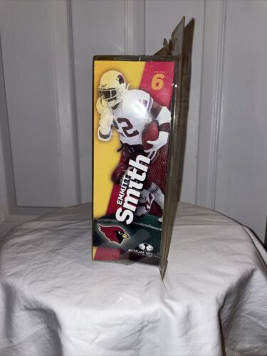 McFarlane NFL Series 6 Arizona Cardinals Emmitt Smith White Jersey 2003 Sealed - Bild 3 von 7