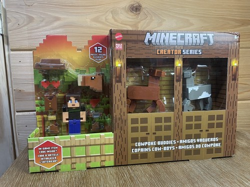 Minecraft Creator Series Cowpoke Buddies 3.25-Inch Playset