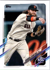 2021 Topps Update MLB All-Stars #ASG24 Brandon Crawford San Francisco Giants
