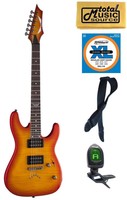 Dean C350 Tab Pack Custom 350 Electric Guitar, Trans Amber Burst Bundle on sale Dean C350 Tab Pack Custom 350 Electric Guitar, Trans Amber Burst Bundle on sale