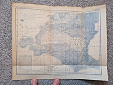 Gulf Stream and Drift - Antique Map - 1860
