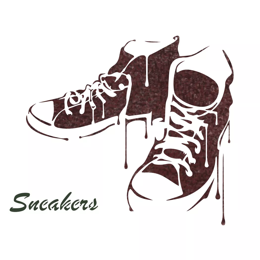 Pinturas de zapatillas sale