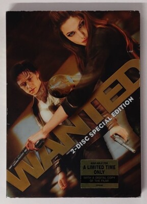 Wanted (DVD, 2008, 2-Disc Set, Special Edition, Widescreen) 