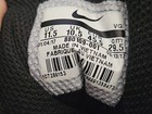 Nike Football Cleats Savage Shark Black Silver Size 11 1/2 — photo 3