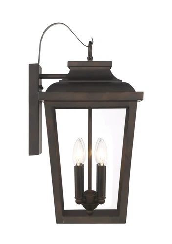 Minka Lavery Irvington Manor 4 Light Outdoor Wall Mount, Chelesa Bronze - Picture 5 of 5