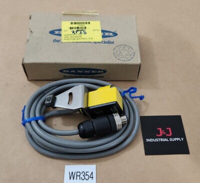 *PREOWNED* Banner Q25SP6FF100 Photoelectric Sensor 10-30Vdc 31932 + Warranty! 