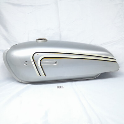 Kawasaki 100 G7 G7S G7T G7E KH100 Fuel Gas Petrol Tank Silver  USED