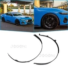 For Ford Mustang S650 Dark Horse Fender Flares Front Wheel Arch Trim Matte Black