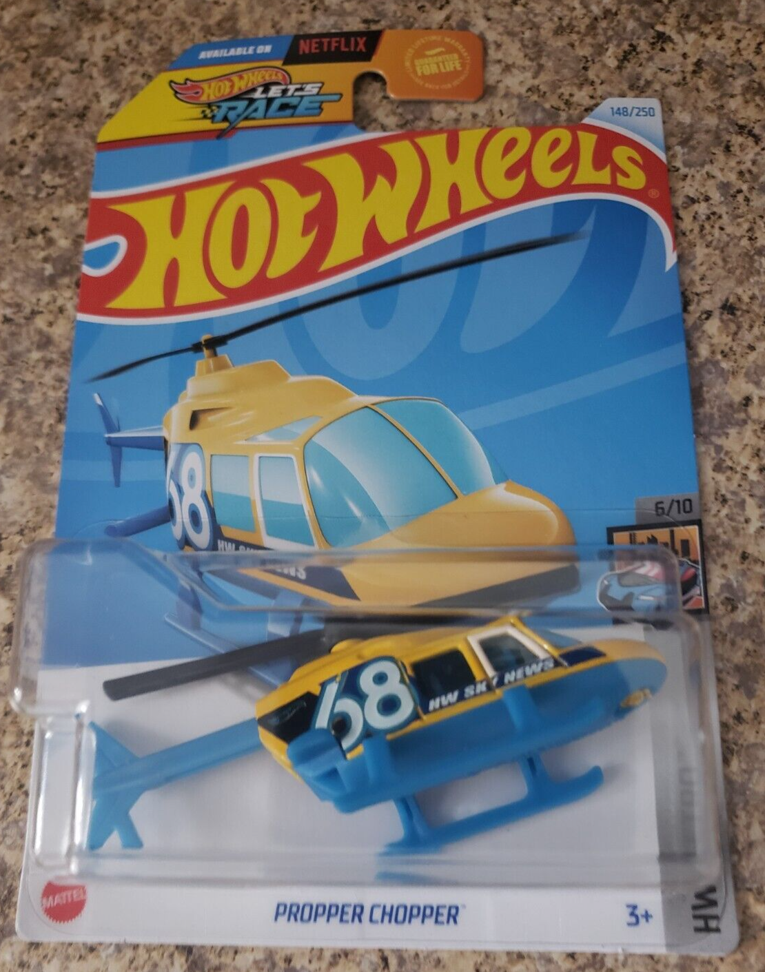 2024 Hot Wheels - Propper Chopper - 6/10 - HW Metro- 148/250 - HTB18