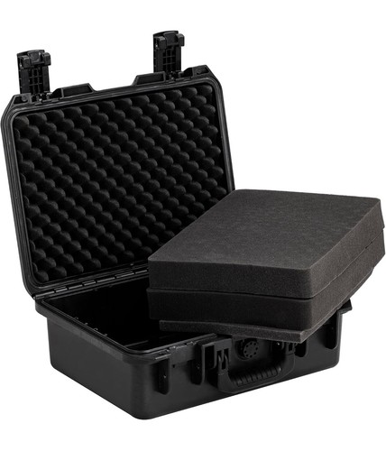 MEIJIA Premium Waterproof Hard Compact Case with foam,16.19"x12.69"x6.62" - Picture 7 of 7