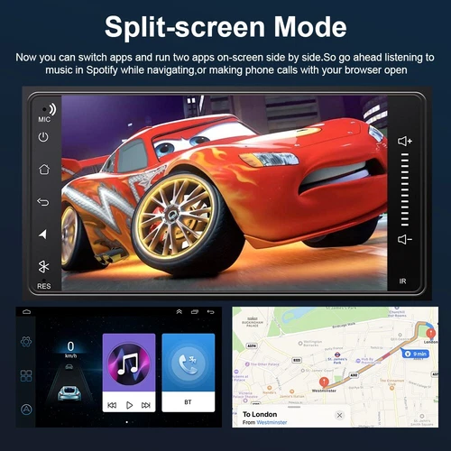 For Toyota 4Runner Camry Apple CarPlay Car Stereo Radio GPS WiFi AHD Android 13 - Picture 17 of 18