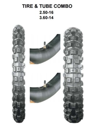 IRC GS45Z1 Tires Tubes IRC GS45Z1 TIRE &amp; TUBE SET FOR HONDA XR80