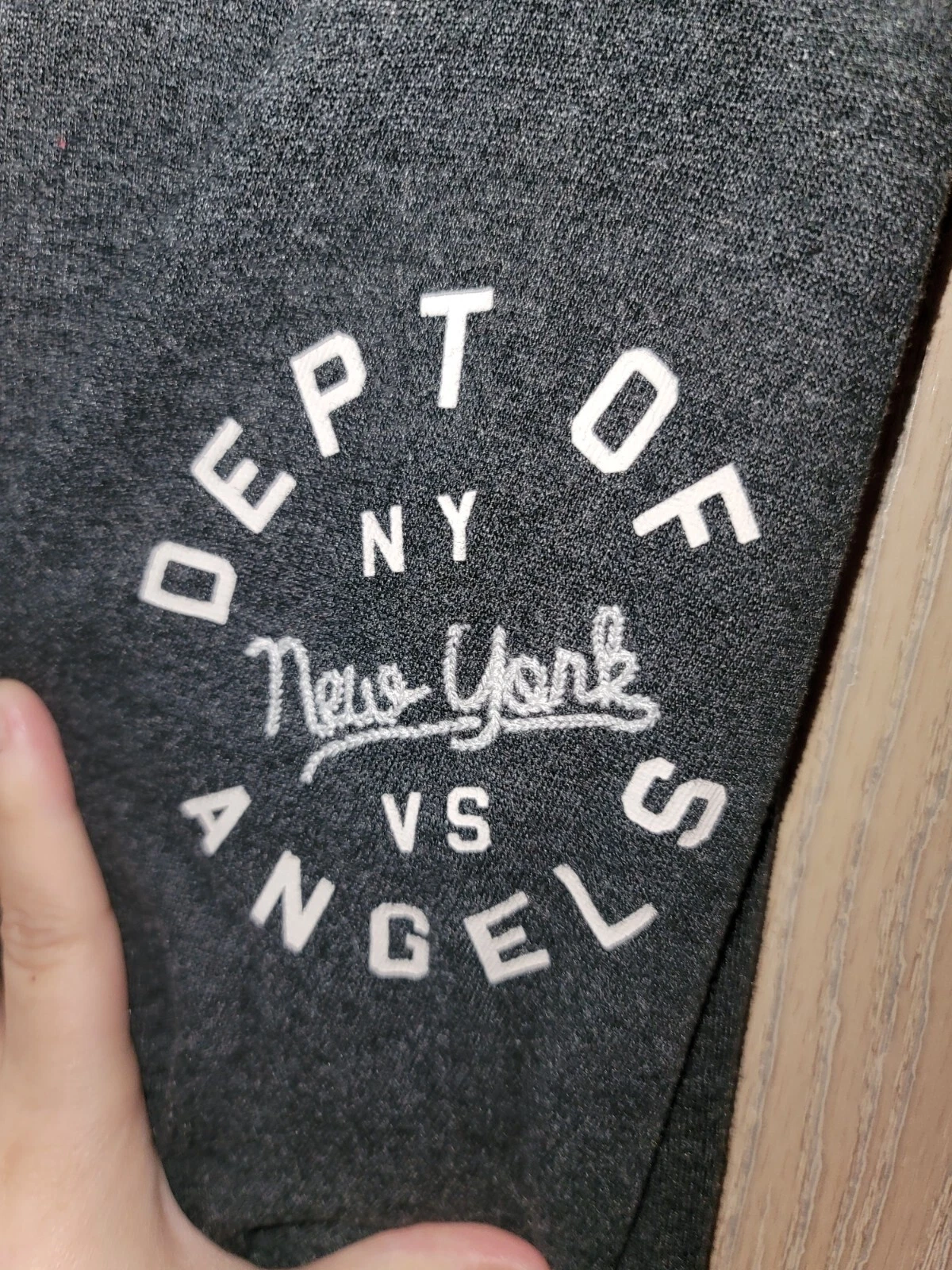 UNDERCOVER Felpa con cappuccio cerniera intera Victoria's Secret Dept Of NY vs. Angels taglia small