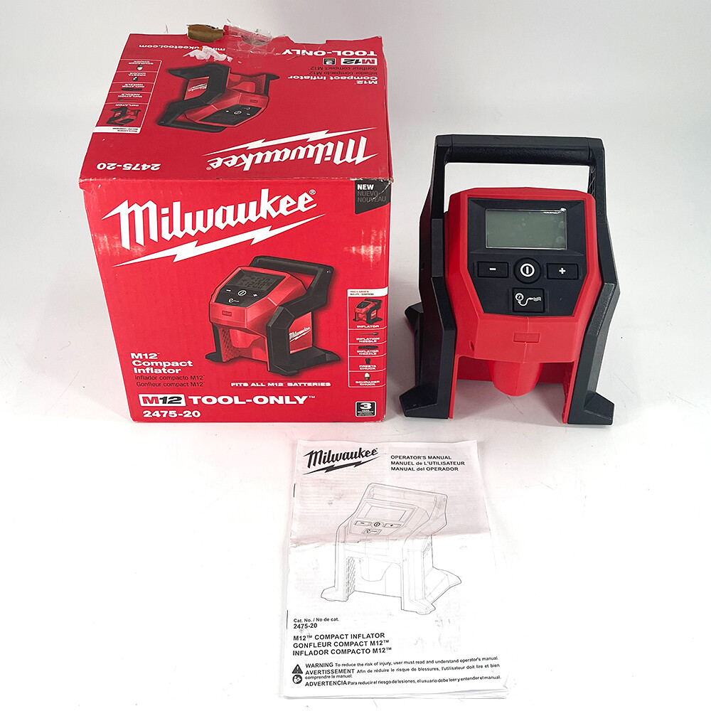Cordless Compact Inflator for Tires 